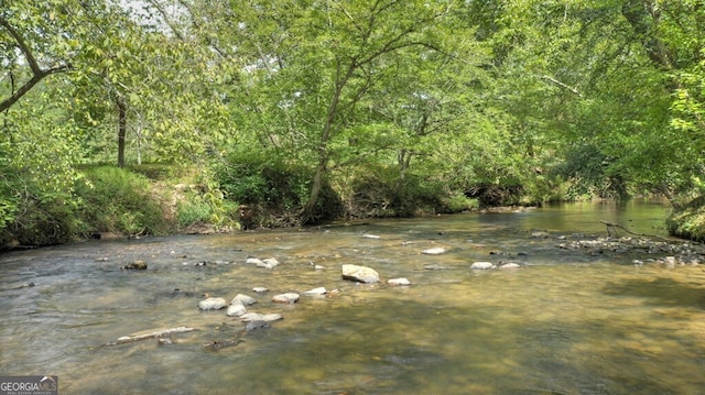 968 Hidden Valley Dr, Morganton, GA 30560 - water view featuring a forest