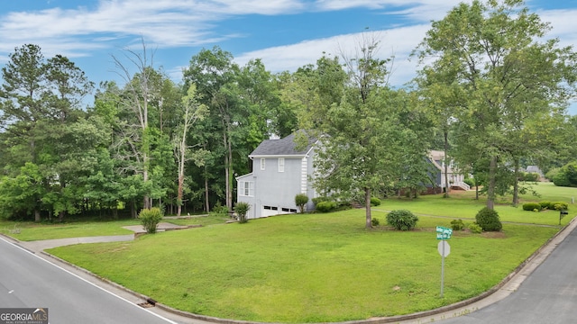 224 Rolling Oaks Dr, Rome, GA 30165 - view of front facade featuring a front lawn and a garage