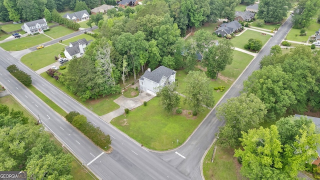 224 Rolling Oaks Dr, Rome, GA 30165 - aerial view of property's location featuring nearby suburban area and a tree filled landscape