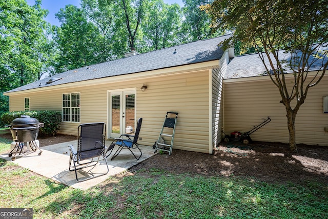 710 Newton Rd, Lagrange, GA 30240 - back of property featuring a patio area and roof with shingles
