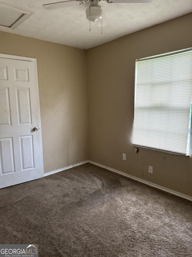 101 Sunset Ln, Newnan, GA 30263 - carpeted spare room featuring ceiling fan and baseboards