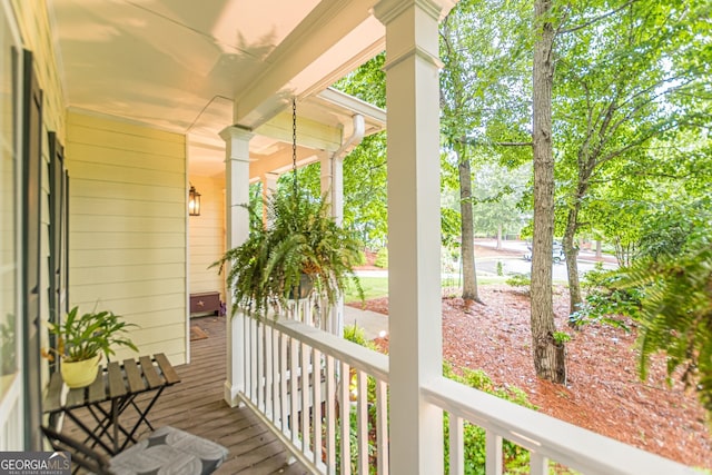 5767 Wembley Dr, Douglasville, GA 30135 - view of covered porch