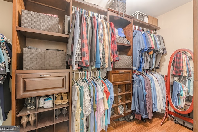 5767 Wembley Dr, Douglasville, GA 30135 - spacious closet with wood finished floors