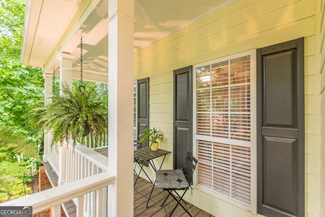 5767 Wembley Dr, Douglasville, GA 30135 - view of covered porch