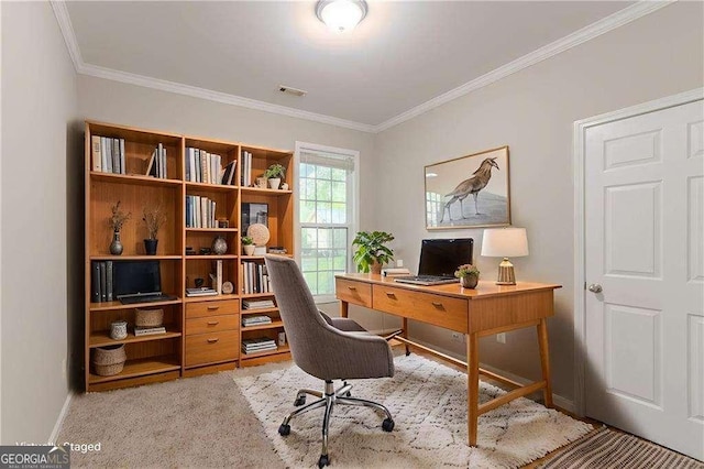 2378 Randall Ave, Lithonia, GA 30058 - office with ornamental molding and baseboards