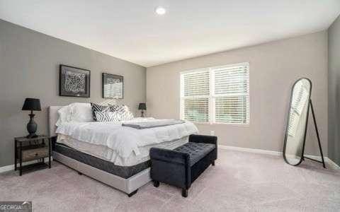 268 Rydal Way, Winder, GA 30680 - bedroom featuring light carpet