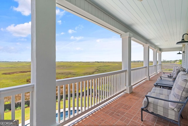 50 Frederica Oaks Ln, Saint Simons, GA 31522 - view of covered porch