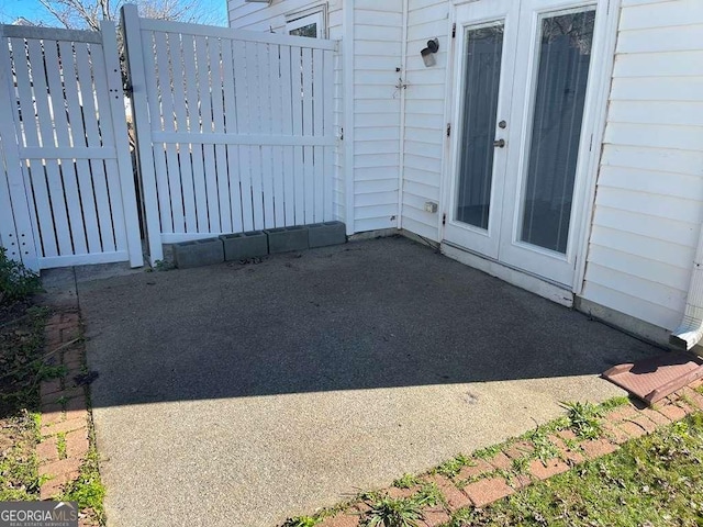 3251 Avensong Village Cir, Milton, GA 30004 - view of patio / terrace with french doors