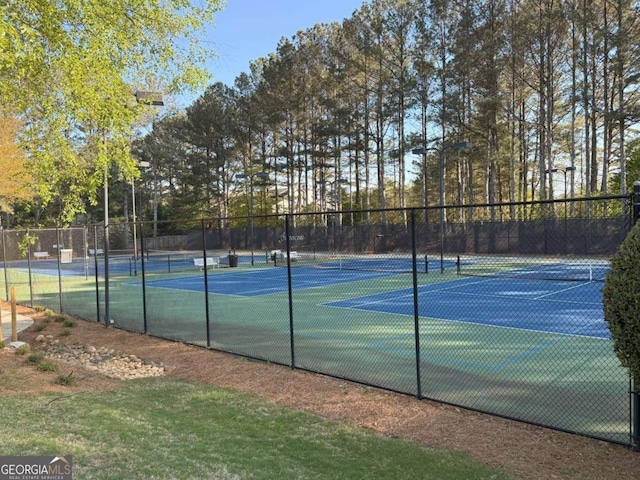 3251 Avensong Village Cir, Milton, GA 30004 - view of tennis court