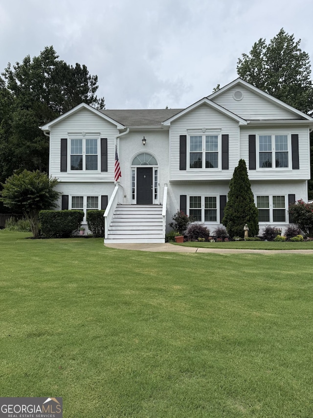 60 Buck Trl, Newnan, GA 30265 - split foyer home with a front yard