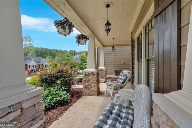 60 Independence Ave, Dallas, GA 30132 - view of porch