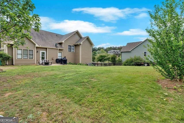 60 Independence Ave, Dallas, GA 30132 - rear view of house featuring a patio