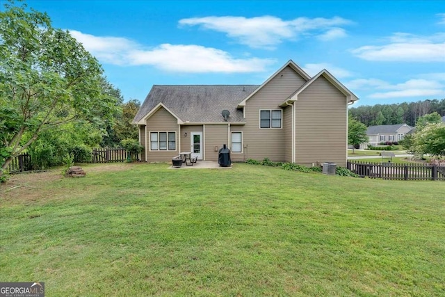 60 Independence Ave, Dallas, GA 30132 - back of property featuring a patio and cooling unit