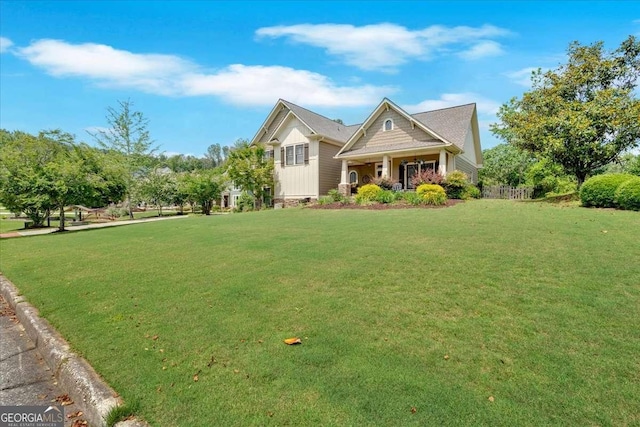 60 Independence Ave, Dallas, GA 30132 - craftsman-style home featuring a front yard