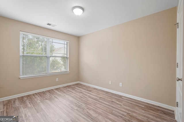 111 Moonlight Trl, Port Wentworth, GA 31407 - unfurnished room with light wood-type flooring and baseboards