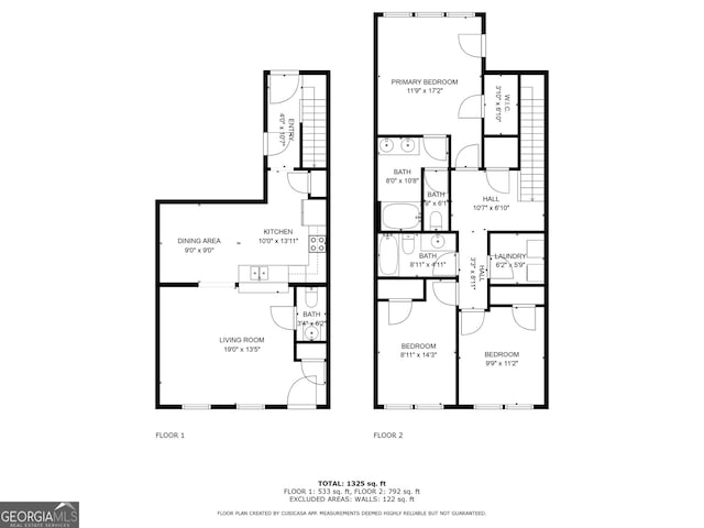 111 Moonlight Trl, Port Wentworth, GA 31407 - property floor plan