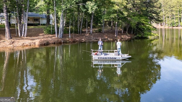 2265 Mobley Bridge Rd, Hogansville, GA 30230 - dock featuring a water view