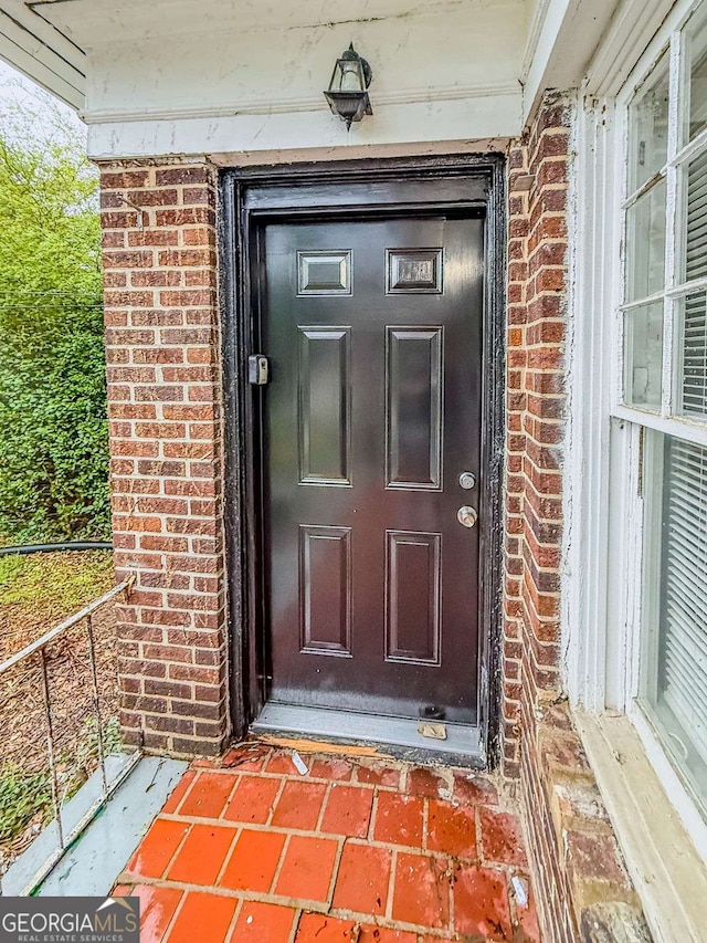 1615 Stokes Ave SW, Atlanta, GA 30310 - view of exterior entry with brick siding