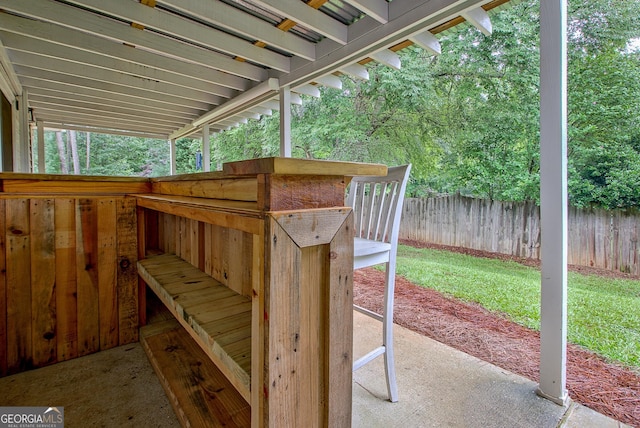 10 1st Ave E, Newnan, GA 30265 - view of patio