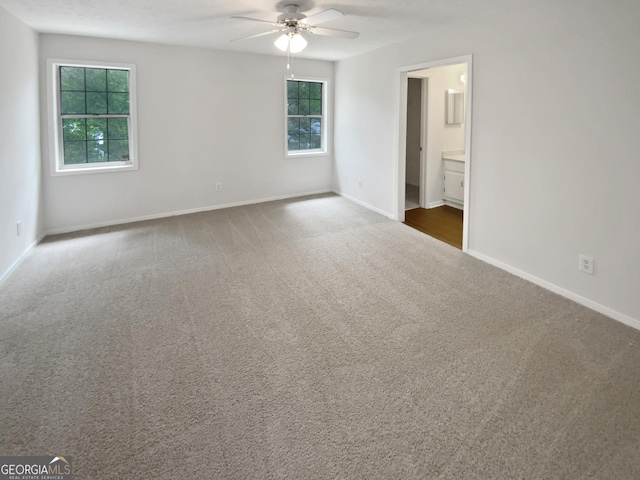 688 Anderson Walk, Marietta, GA 30062 - carpeted empty room featuring ceiling fan and baseboards