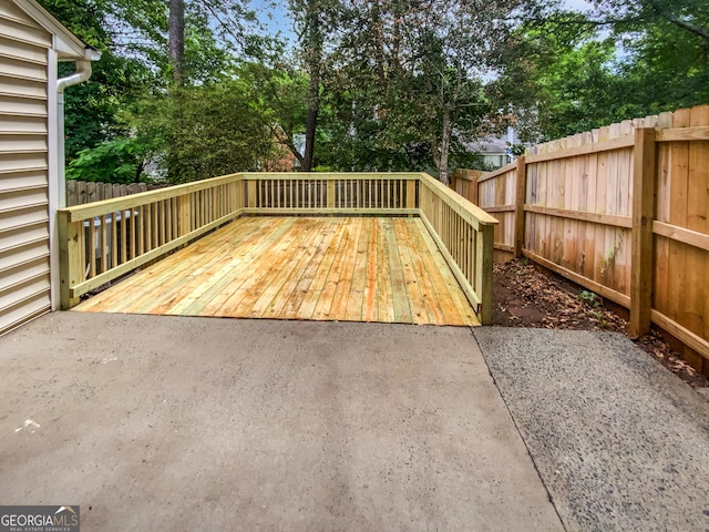 688 Anderson Walk, Marietta, GA 30062 - view of wooden deck