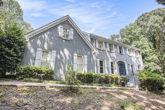 386 Link Rd, Alpharetta, GA 30022 - view of colonial-style house