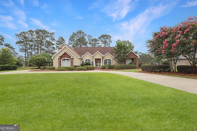 12 Par Dr, Jesup, GA 31546 - single story home featuring a front lawn