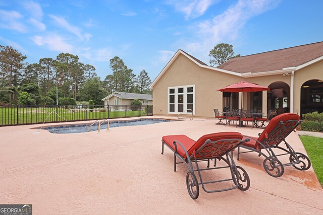 12 Par Dr, Jesup, GA 31546 - view of pool featuring a patio area