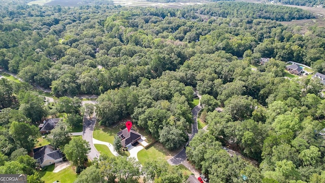 79 Churchill Ct, Richmond Hill, GA 31324 - aerial overview of property's location featuring a forest