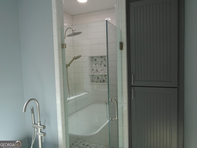 621 Zebulon Rd, Milner, GA 30257 - full bath with a shower stall