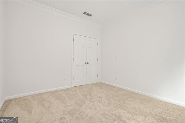 606 Hay Meadow Pl, Acworth, GA 30102 - carpeted empty room with ornamental molding and baseboards