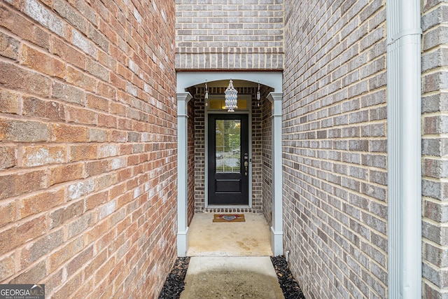 1425 Hampton Oaks Dr, Alpharetta, GA 30004 - entrance to property featuring brick siding