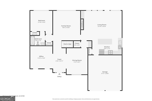 251 Sumac Trl, Woodstock, GA 30188 - view of room layout