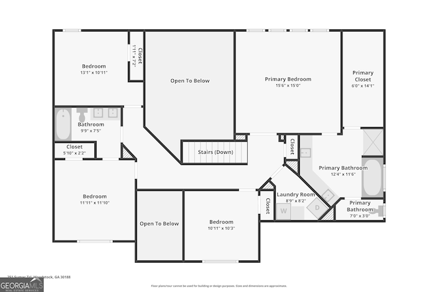 251 Sumac Trl, Woodstock, GA 30188 - view of room layout