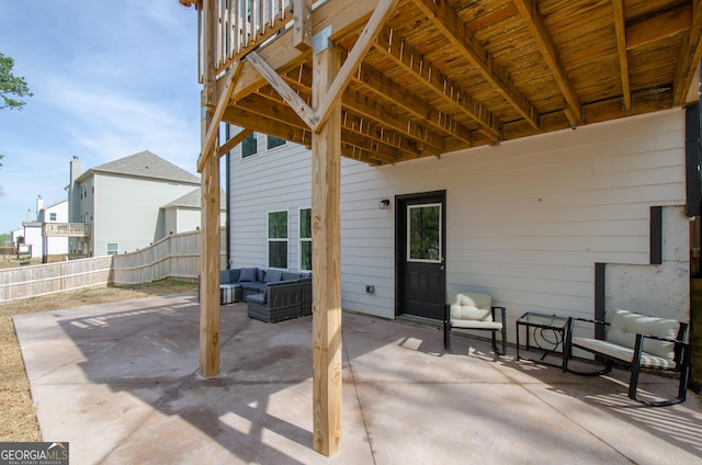 778 Laurel Cove Dr, Hoschton, GA 30548 - view of patio with an outdoor hangout area