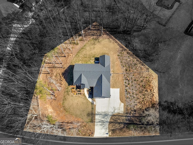 1847 Davis Mill Rd N, Dallas, GA 30157 - aerial view of property and surrounding area