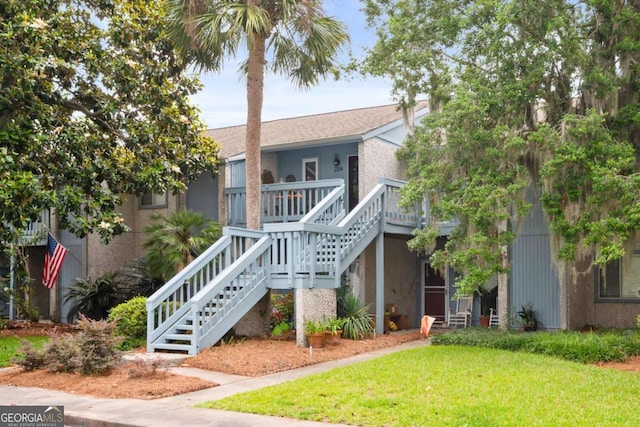 226 Bull River Bluff Dr, Savannah, GA 31410 - view of property featuring stairway