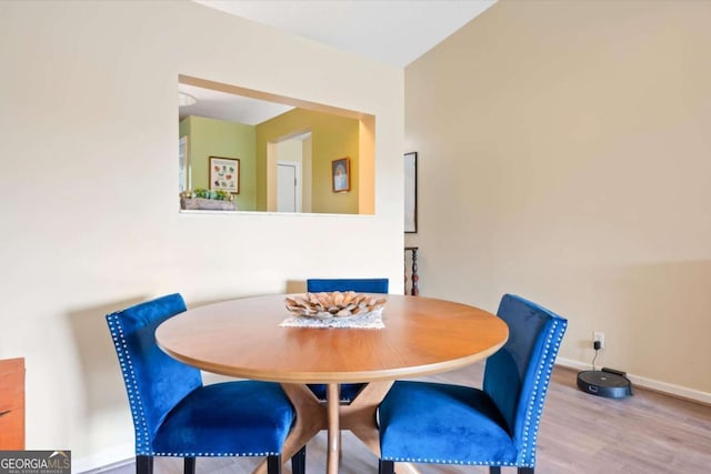 226 Bull River Bluff Dr, Savannah, GA 31410 - dining area with baseboards and wood finished floors
