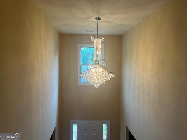 82 Sweetwater Way, Senoia, GA 30276 - detailed view of a chandelier