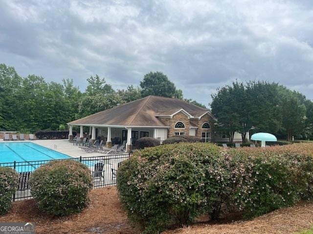 82 Sweetwater Way, Senoia, GA 30276 - community pool featuring a patio area