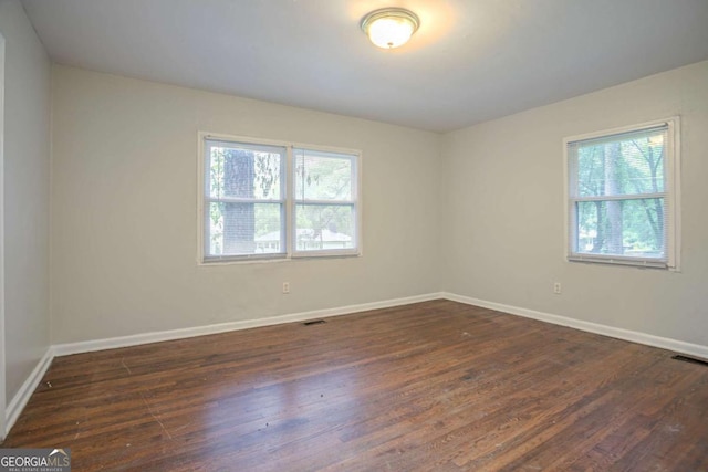 2046 Rector Dr SW, Atlanta, GA 30311 - spare room featuring dark wood-style flooring