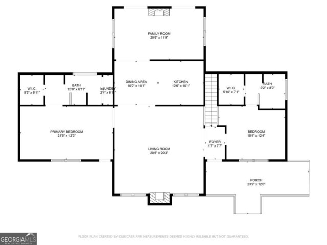 334 Eagle Cir, Dillard, GA 30537 - view of floor plan / room layout