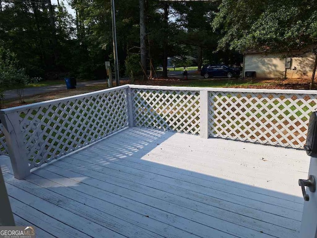 1261 Glenn Carrie Rd, Hull, GA 30646 - view of wooden deck
