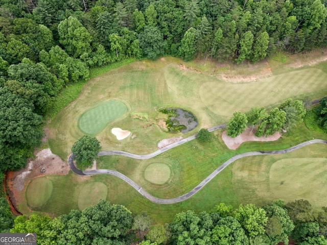 112 Gleneagle Ct Unit D202, Clayton, GA 30525 - aerial view of property and surrounding area with a local golf course