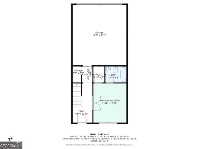 4503 Kendall Way, Roswell, GA 30075 - home floor plan
