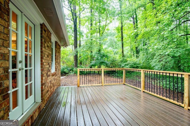 146 Dunwoody Dr, Athens, GA 30605 - deck featuring french doors
