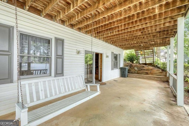 2309 Ridgecrest Cir, Hiawassee, GA 30546 - view of patio / terrace