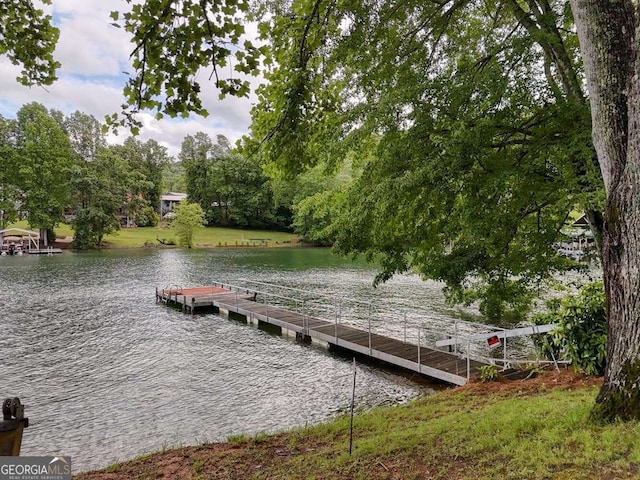 2309 Ridgecrest Cir, Hiawassee, GA 30546 - dock with a water view