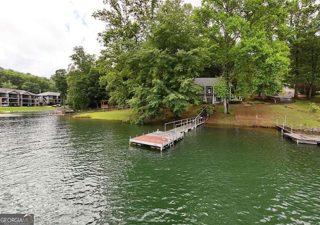 2309 Ridgecrest Cir, Hiawassee, GA 30546 - dock with a water view