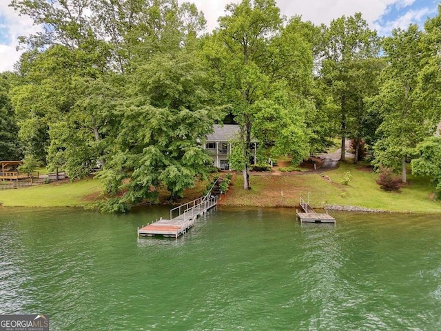 2309 Ridgecrest Cir, Hiawassee, GA 30546 - dock with a water view